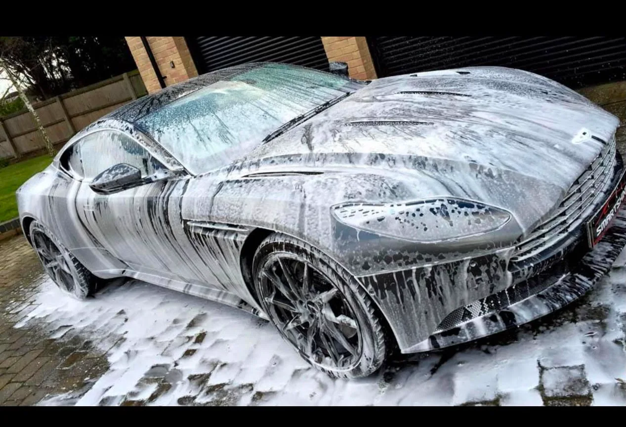 Luxury vehicle foam wash