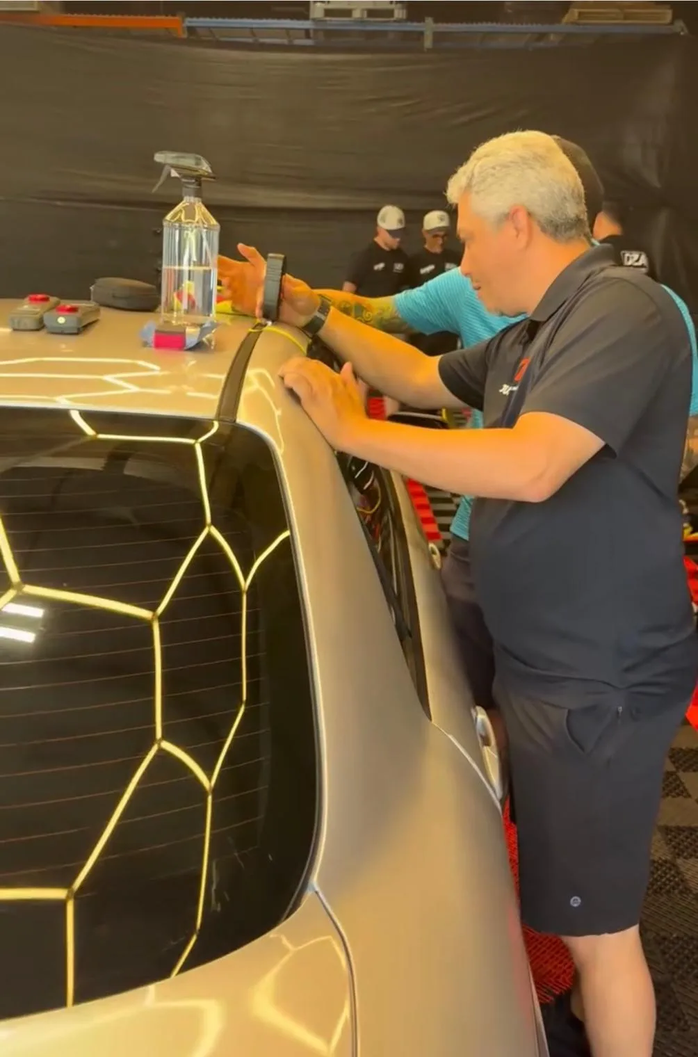 Surface inspection and preparation before polishing or coating